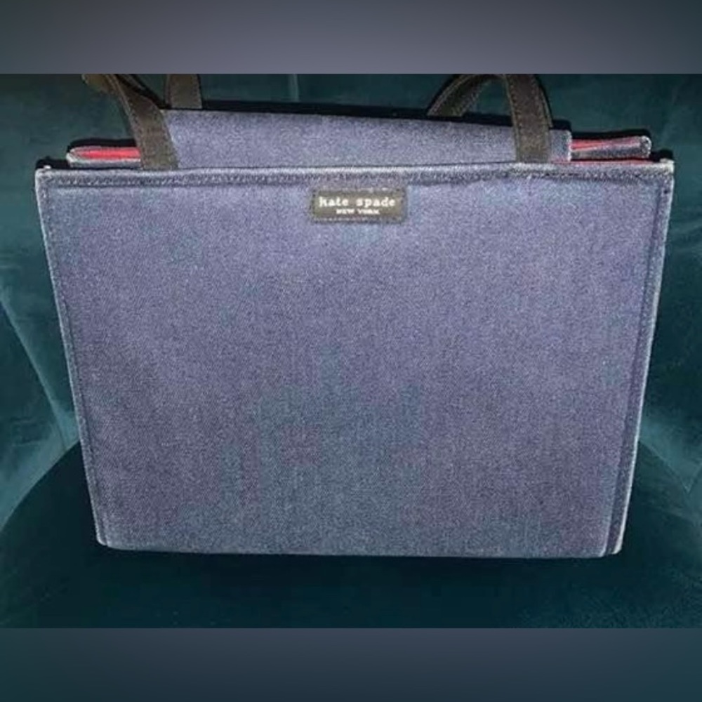 Vintage Kate spade denim purse .